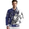 personalized colorado rockies jesus tears blue white jacket high quality
