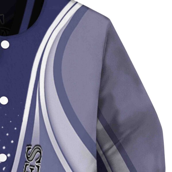 personalized colorado rockies wave patterns blue jacket premium grade