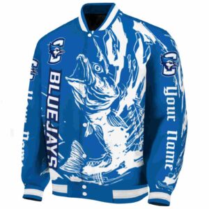 personalized creighton bluejays fishing passion blue white jacket best selling