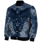 personalized dallas cowboys praying hands blue jacket best selling