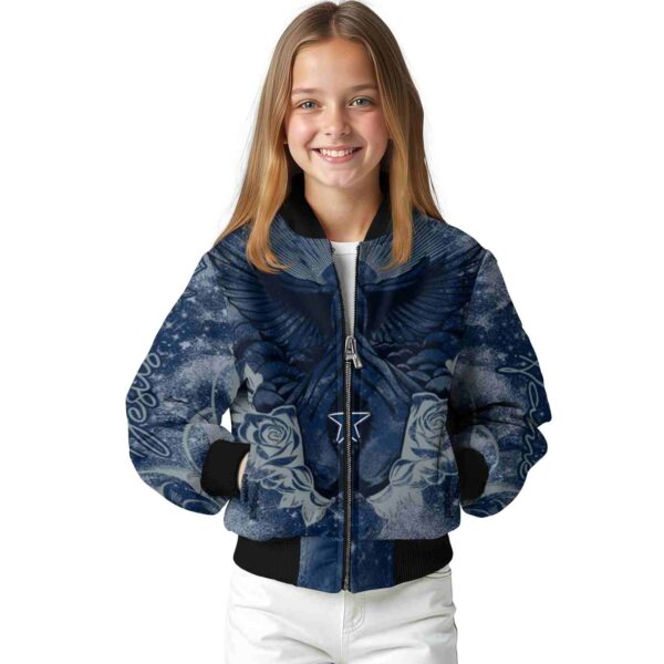 personalized dallas cowboys praying hands blue jacket top rated