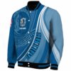 personalized dallas mavericks wave patterns blue jacket best selling