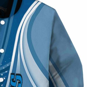 personalized dallas mavericks wave patterns blue jacket premium grade