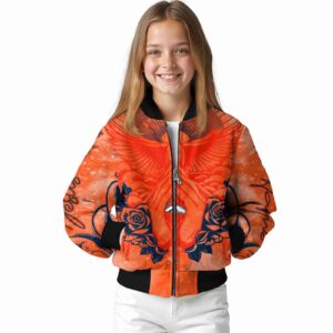 personalized denver broncos praying hands orange jacket top rated