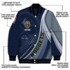 personalized denver nuggets wave patterns blue jacket new arrival