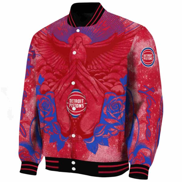 personalized detroit pistons praying hands red jacket best selling