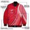 personalized detroit red wings wave patterns red jacket new arrival