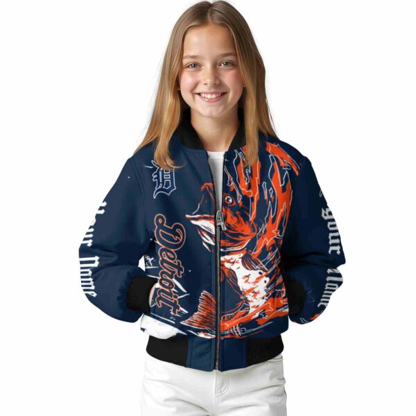 personalized detroit tigers fishing passion navy white jacket top rated