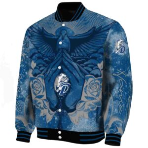 personalized drake bulldogs praying hands blue jacket best selling