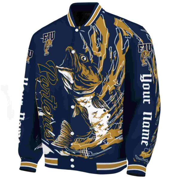 personalized fiu panthers fishing passion blue white jacket best selling