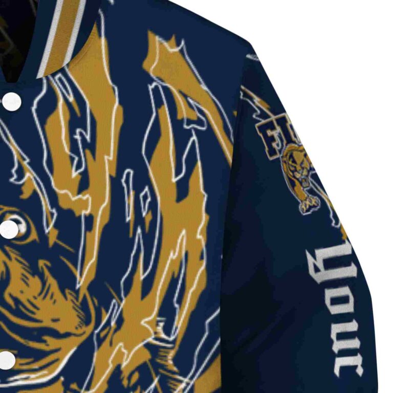 personalized fiu panthers fishing passion blue white jacket premium grade