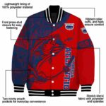 personalized florida atlantic owls fishing rod red jacket best selling