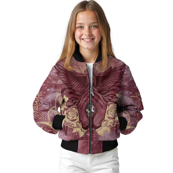 personalized florida state seminoles praying hands garnet jacket top rated