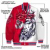 personalized fresno state bulldogs jesus tears red white jacket new arrival