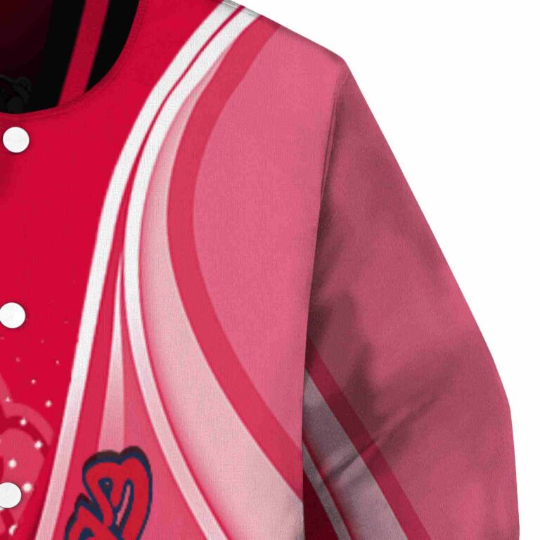 personalized fresno state bulldogs wave patterns red jacket premium grade