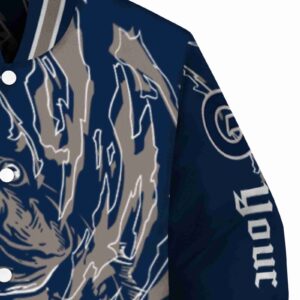 personalized georgetown hoyas fishing passion blue white jacket premium grade