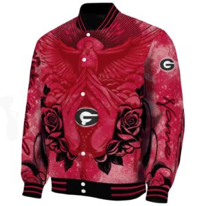 personalized georgia bulldogs praying hands red jacket best selling