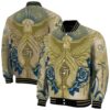 personalized georgia tech yellow jackets praying hands gold jacket fashion forward