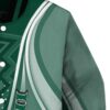 personalized hawaii rainbow warriors wave patterns green jacket premium grade