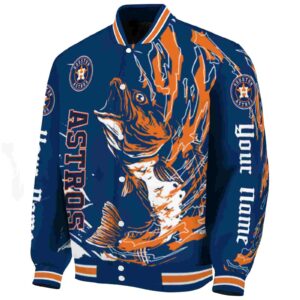 personalized houston astros fishing passion blue white jacket best selling