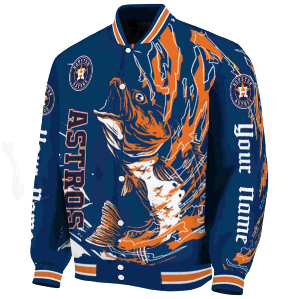 personalized houston astros fishing passion blue white jacket best selling