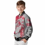 personalized houston cougars fishing rod gray jacket best selling