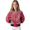 personalized houston cougars heart explosion red jacket top rated
