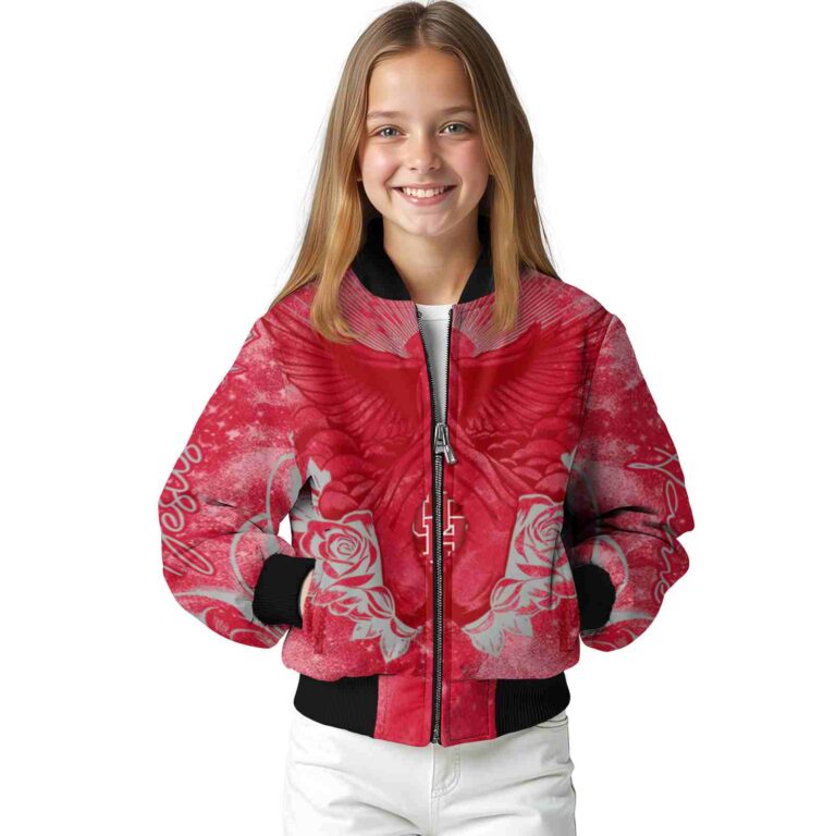 personalized houston cougars praying hands red jacket top rated