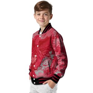 personalized houston cougars praying hands red jacket trendy