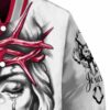 personalized houston rockets jesus tears red white jacket premium grade