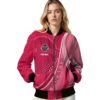 personalized houston rockets wave patterns red jacket latest model