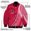 personalized houston rockets wave patterns red jacket new arrival