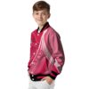 personalized houston rockets wave patterns red jacket trendy