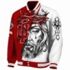 personalized indiana hoosiers jesus tears red white jacket best selling