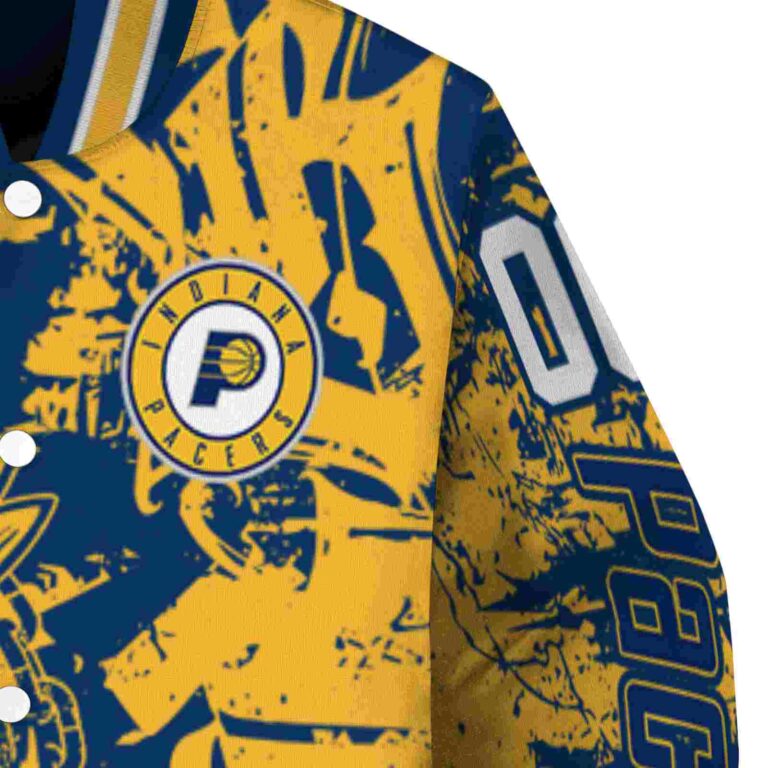 personalized indiana pacers fishing art blue jacket premium grade