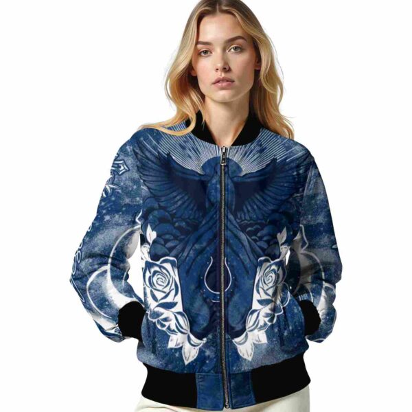 personalized indianapolis colts praying hands blue jacket latest model