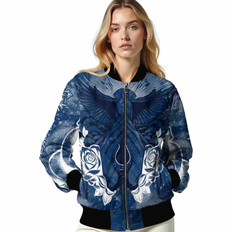 personalized indianapolis colts praying hands blue jacket latest model