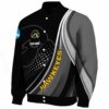 personalized iowa hawkeyes wave patterns black jacket best selling