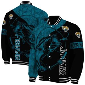 personalized jacksonville jaguars fishing rod black jacket fashion forward
