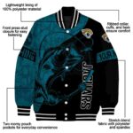 personalized jacksonville jaguars fishing rod black jacket best selling