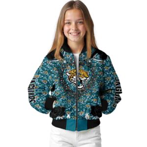 personalized jacksonville jaguars heart explosion teal jacket top rated