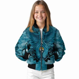 personalized jacksonville jaguars praying hands teal jacket top rated