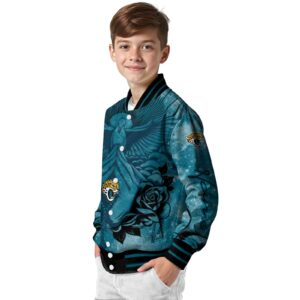 personalized jacksonville jaguars praying hands teal jacket trendy