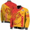 personalized kansas city chiefs fishing rod gold jacket fashion forward