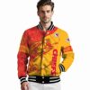 personalized kansas city chiefs fishing rod gold jacket high quality