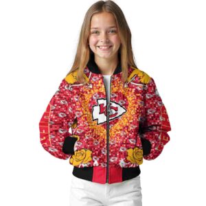 personalized kansas city chiefs heart explosion red jacket top rated