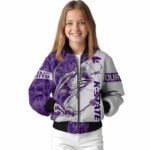 personalized kansas state wildcats fishing rod grey jacket best selling