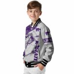 personalized kansas state wildcats fishing rod grey jacket best selling