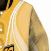 personalized kennesaw state owls wave patterns gold jacket premium grade