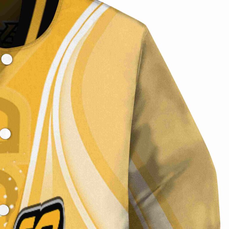 personalized kennesaw state owls wave patterns gold jacket premium grade